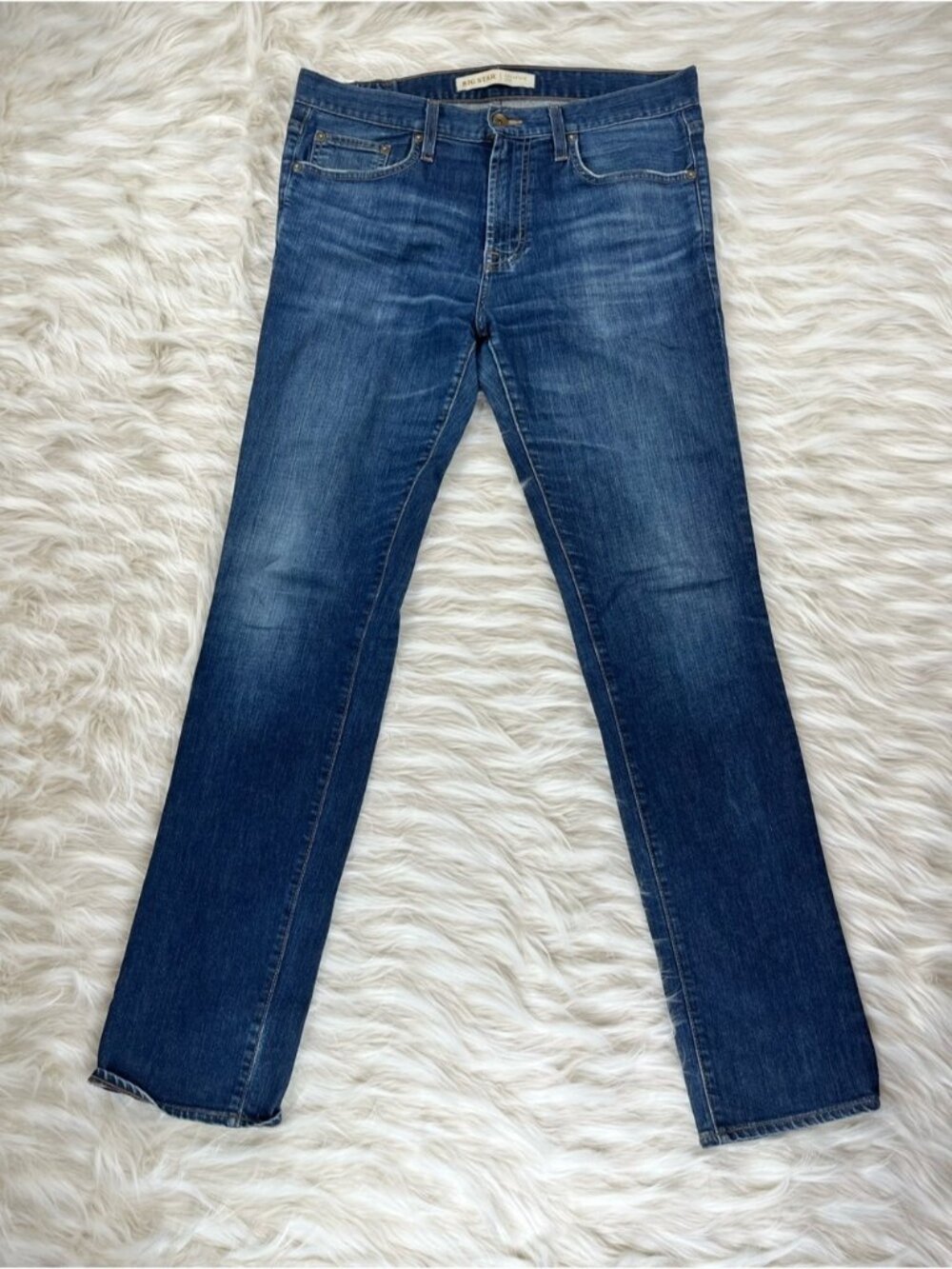 Big Star Archtype Jeans Men's 33x33 Mid Rise Slim Fit Dark Wash